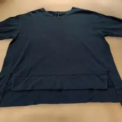 HK WORKS LONDON Vネック Tシャツ ダークグレー LLのサムネイル