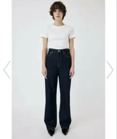 MOUSSY TENCEL(TM) ストレートデニム ワンウォッシュ 26インチ - メルカリ