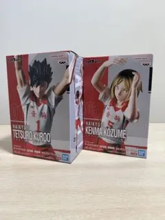 ハイキュー!!狐爪研磨・黒尾鉄郎 ポージングフィギュア セカンドユニフォーム