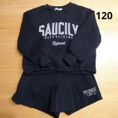 【byLOVEiT】キルト裏毛裾ドローコードプルオーバーキルトスカパンセット