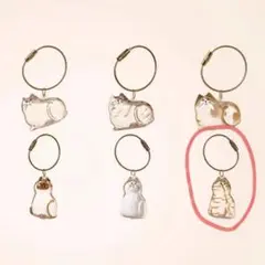 猫の毛チャーム キーホルダー ねこ グッズ 愛猫