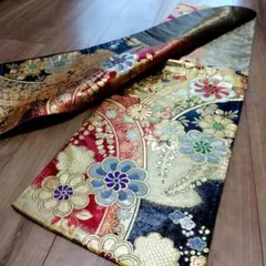 A979☆逸品‼️豪華刺繍‼️お祝い‼️テーブルランナー2m26cm - メルカリ