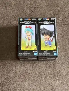 ドラゴンボール ワールドコレクタブルフィギュア -少年期編2- 悟空 ブルマ