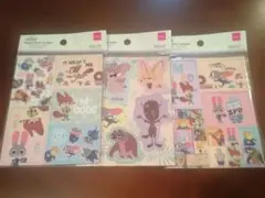ズートピア マグネットシート 3シートセット(3種類)