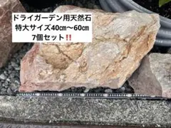 【7個セット価格】ドライガーデン 天然石【引き取り限定】のサムネイル