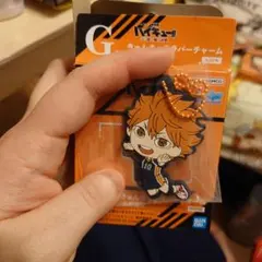 一番くじ ハイキュー ゴミ捨て場の決戦 G賞きゅんキャララバーチャーム 日向翔陽