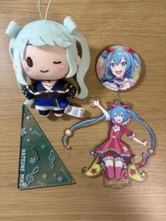 プロセカ 初音ミク アクリルスタンド 缶バッジ ぬいぐるみ まとめ売り値下げ