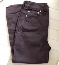 シェアパーク　ブラウン　デニムパンツ