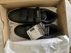 新品未使用品リーボックスニーカー黒DV3739天然皮革26cm US8