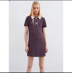 zara ミニワンピース