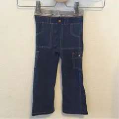 ミキハウス デニム風レギンス 90