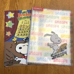 PEANUTS スヌーピー クリアブック・クリアファイル　2点セット