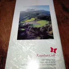 Kapalua Golf ヤーデージブック
