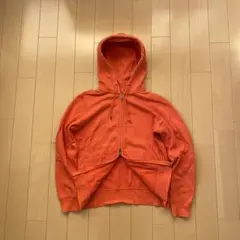 ダブルジップ パーカー