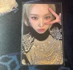 aespaウィンターwhiplash中国上海ポップアップレザージャケット トレカ