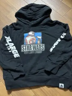 XLAGE スター・ウォーズ BB-8 プリント パーカー　120