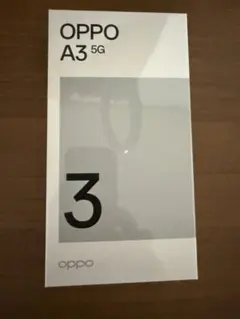 OPPO A3 5G アンドロイド　新品未開封
