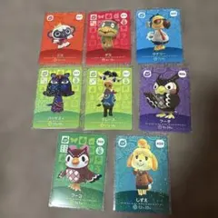 どうぶつの森amiiboカード　　SPカード8枚まとめ売り