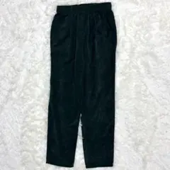 美品　シェフズパンツ コーデュロイイージー 深緑 M カジュアル　秋冬　楽ちん