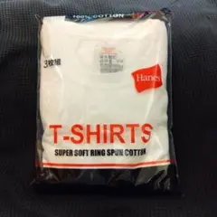 Hanes　Lサイズ丸首半袖Tシャツ3枚セット