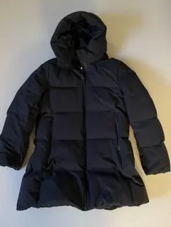 ユニクロ ストレッチシームレスダウンショートコートXL レディース