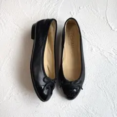 CHANEL シャネル　バレリーナ　黒　マトラッセ　36 2025年最新】シャネル バレリーナ 36の人気アイテム - メルカリ