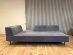 □マスターウォール□CHILL SOFA ソファ ダイニング グレー スウェード