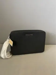 マイケルコース JET SET ITEM LG EW クロスボディ BLACK