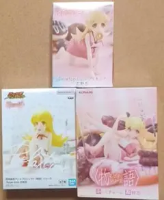 プライズ　物語シリーズ　 デスクトップ等　３体set