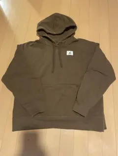 Jordan ブラウン オーバーサイズパーカー M