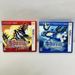 【動作確認済み】ポケットモンスター オメガルビー　アルファサファイア 2本セット