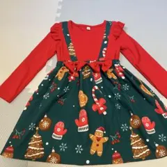 クリスマス ワンピース 120cmのサムネイル