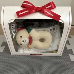 ミキハウス 帽子・おもちゃ・ガーゼハンカチ セット