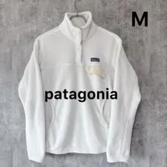 ✅【patagonia】パタゴニアリツールスナップTフリースプルオーバー白M