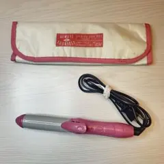 コンパクト ヘアアイロン ケース付 持ち運び用 動作未確認