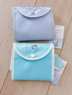 スリーピー　ルシファー　ディズニー　マルシェ　エコバッグ　ブルー　パープル