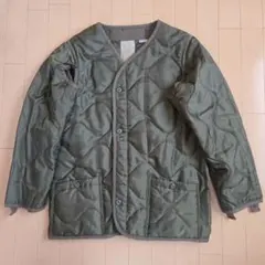 オリーブグリーン キルティングジャケット