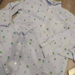 インセクトコレクション　親子お揃い　かまきりくん　チェックシャツ