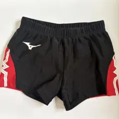 Mizuno 陸上用パンツ Mサイズ 黒/赤