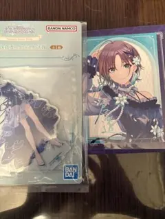 一番くじ　アイドルマスターシャイニーカラーズ朝倉アクリルスタンド&案内状