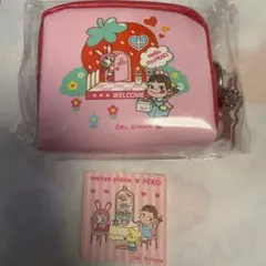 メゾピアノ ミルキー ポーチ ステッカーつき