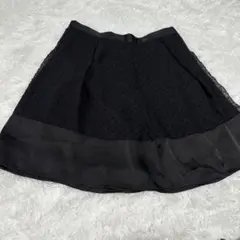 JOURNAL STANDARD 38 フレアスカート 透け感 裏地 ドレスのサムネイル