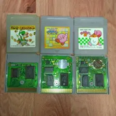 ［セーブ可能、電池交換済み、ソケット化］ゲームボーイソフト 3本セット