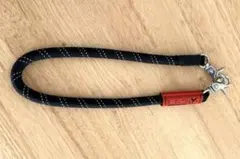 トポロジー／Topologie／ショートストラップ 反射ストライプ／ブラック