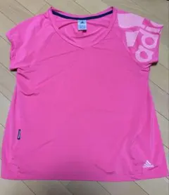 adidas アディダス Tシャツ 半袖 トップス ピンク