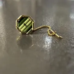 YSL イヴ・サンローラン タイタック ゴールド
