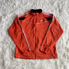 adidas 万国旗タグ トラックジャケット　オレンジ