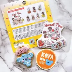 BTS BT21 KOYA TinyTAN ステッカー シール キーホルダー