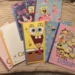 大学ノート　7冊セット　A罫×2、B罫×5