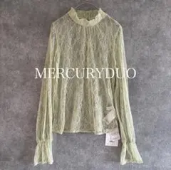 【新品】MERCURYDUO｜マーキュリーデュオ｜レースブラウス